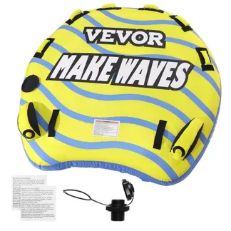 VEVOR Schleppschlauch zum Bootfahren, aufblasbarer Schleppschlauch für 1–3 Fahrer mit Stoßfängerflossen, 510 lbs Wassersport-Schleppschläuche zum Ziehen von Booten, Vollnylon-Überzug VEVOR Schleppschlauch zum Bootfahren, aufblasbarer Schleppschlauch für 1–3 Fahrer mit Stoßfängerflossen, 510 lbs Wassersport-Schleppschläuche zum Ziehen von Booten, Vollnylon-Überzug