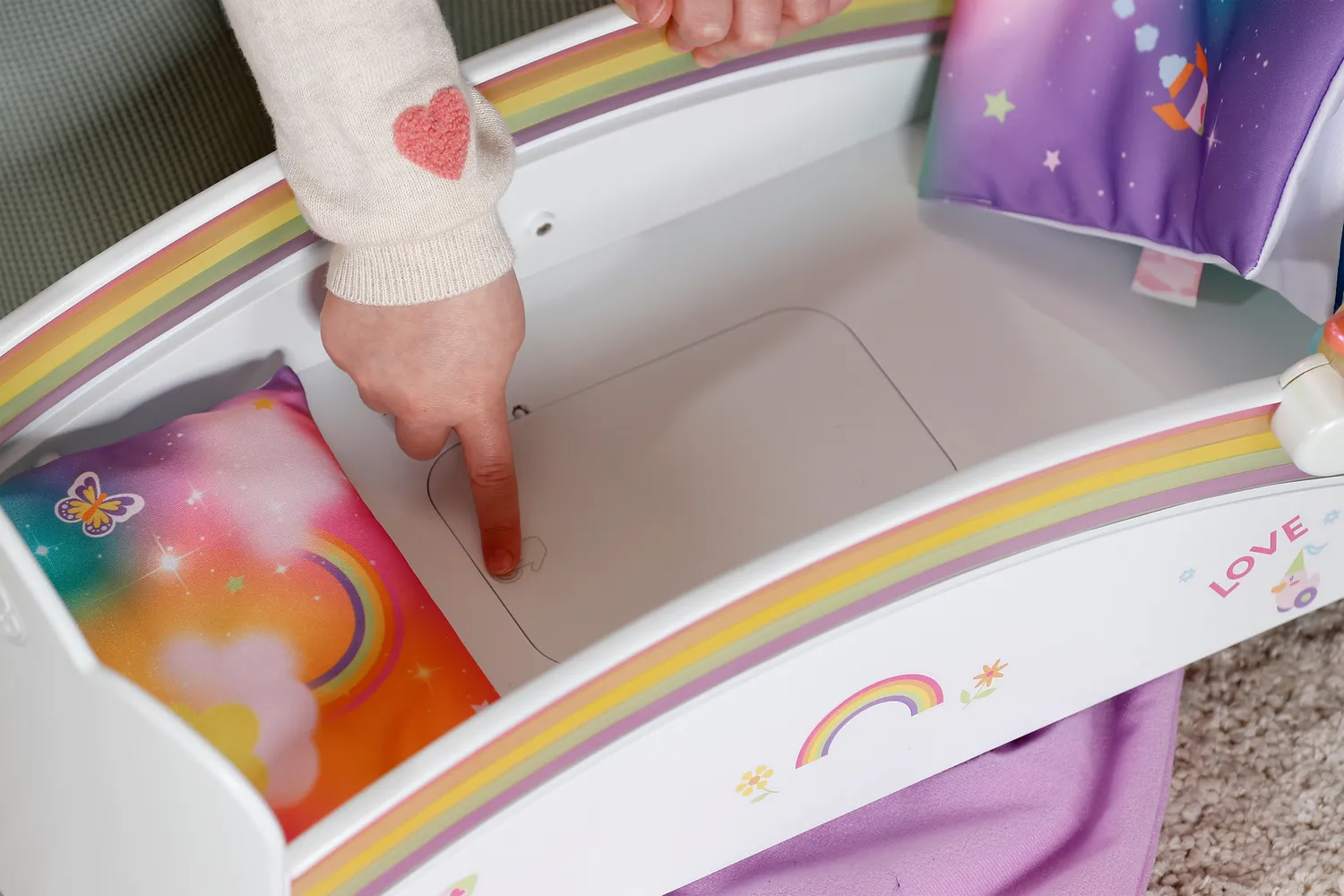 BABY born Rainbow Bed Puppenbett/Kinderbett – Bild 7