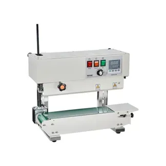 VEVOR Durchgehende Beutelband-Versiegelungsmaschine, 0,24-0,47 Zoll/6-12 mm Siegelbreite, vertikale Bandsiegelmaschine mit digitaler Temperaturregelung, Beutelsiegelgerät aus Karbonstahl für 0,02-0,8 mm starke Plastikbeutelfolien VEVOR Durchgehende Beutelband-Versiegelungsmaschine, 0,24-0,47 Zoll/6-12 mm Siegelbreite, vertikale Bandsiegelmaschine mit digitaler Temperaturregelung, Beutelsiegelgerät aus Karbonstahl für 0,02-0,8 mm starke Plastikbeutelfolien