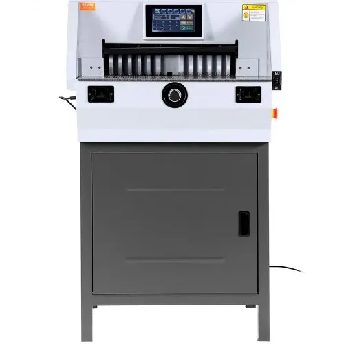 VEVOR Elektrischer Papierschneider, 48 cm Schnittbreite, 8 cm Dicke, 17,8 cm Touchscreen – Bild 10