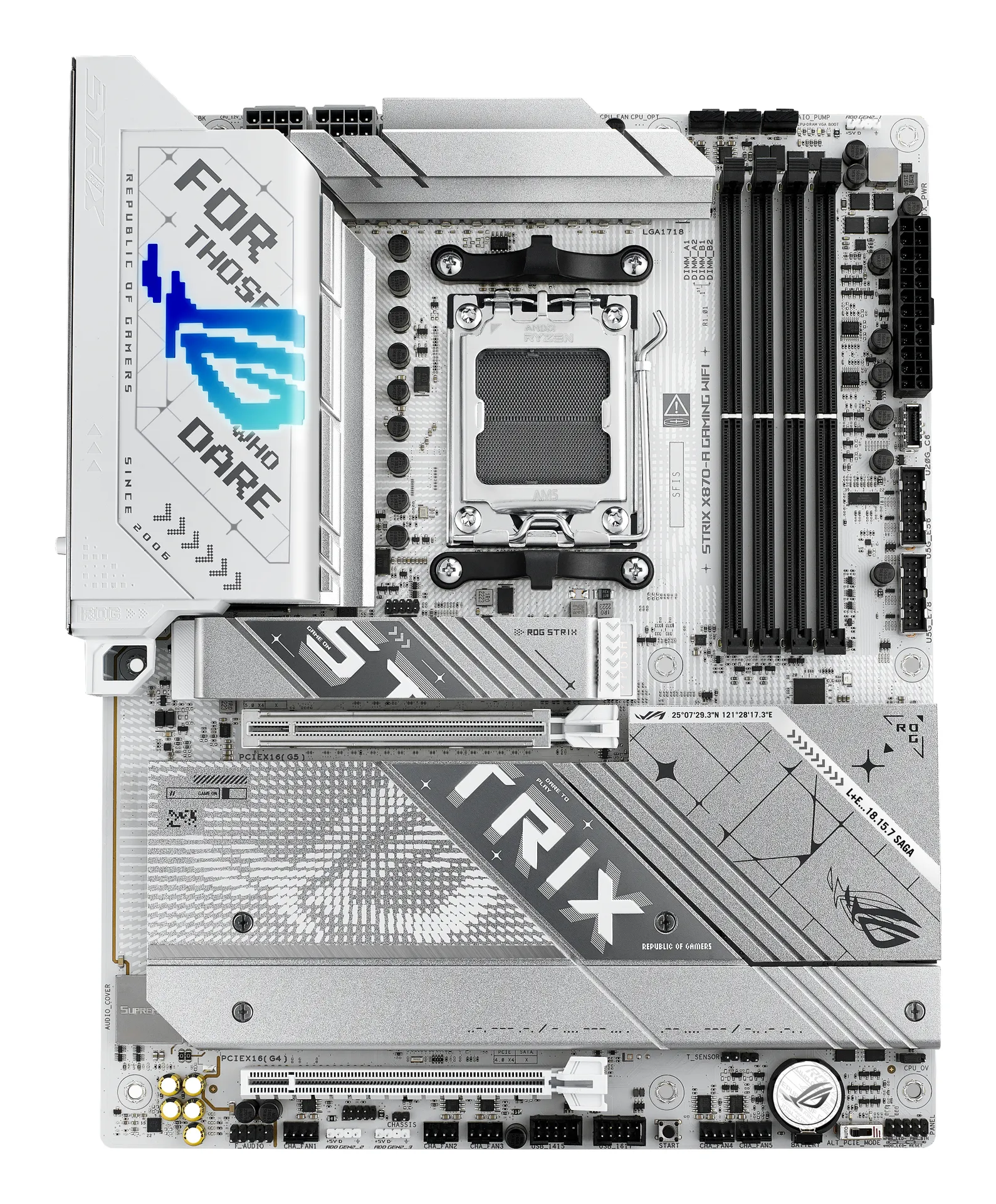 ASUS ROG STRIX X870-A GAMING WIFI AMD X870 Sockel AM5 ATX – Bild 2