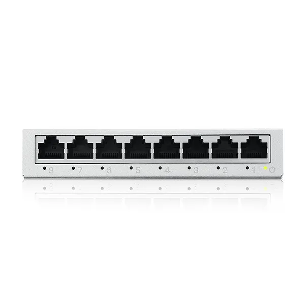 Zyxel GS-108BV5-EU0101F Netzwerk-Switch Unmanaged L2 Gigabit Ethernet (10/100/1000) – Bild 3