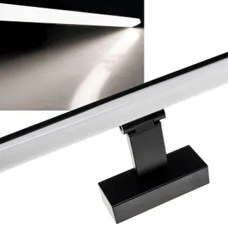 LED Spiegelleuchte IP44 “Banho 400s” 230V, 6,2W, 554lm, 40cm, Neutralweiß LED Spiegelleuchte IP44 “Banho 400s” 230V, 6,2W, 554lm, 40cm, Neutralweiß