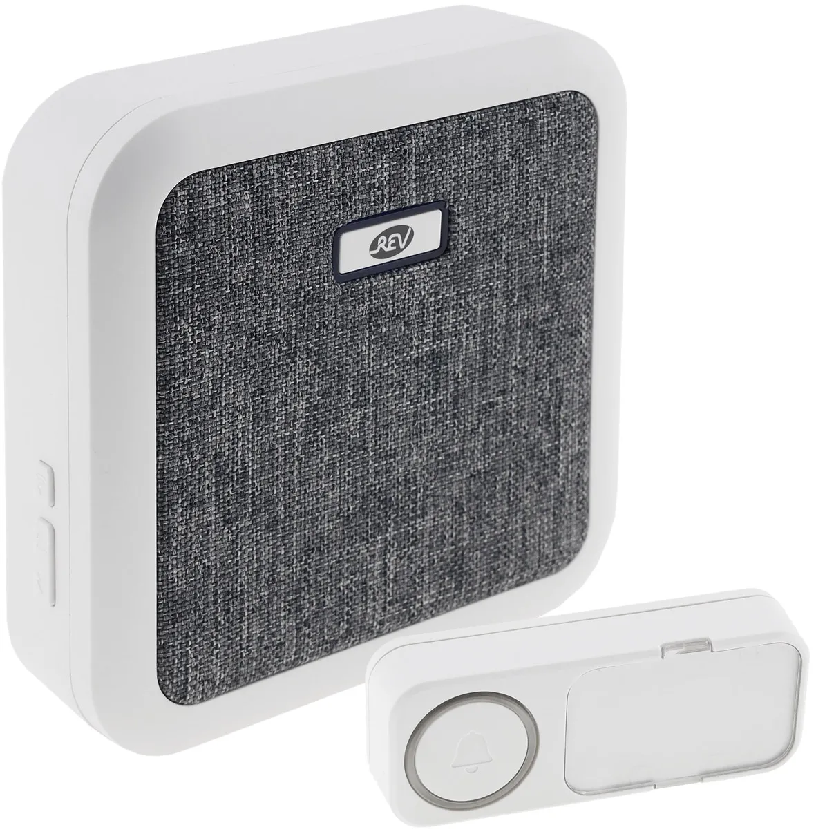 Funk Türklingel „Orchestra“ Batterieb. bis 150m, 52 Melodien, Taster IP55 Funk Türklingel „Orchestra“ Batterieb. bis 150m, 52 Melodien, Taster IP55