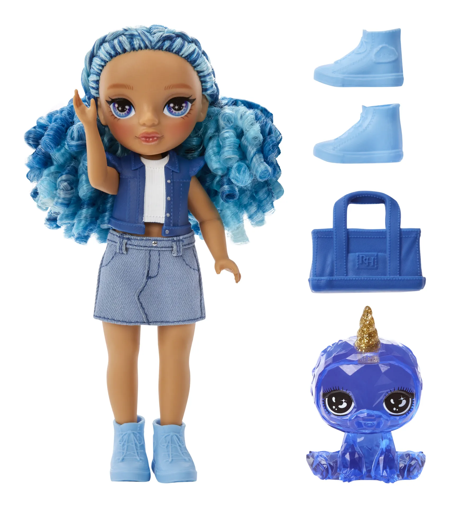 Rainbow High Littles Dolls- Sapphire (Blue) – Bild 2