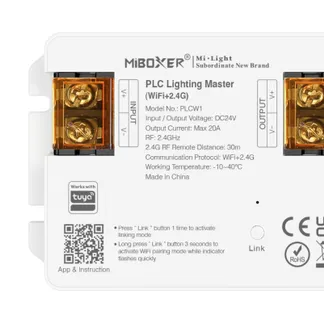 MiBoxer PLCW1 LED PLC Serie PLC Lighting Master Controller WiFi + 2,4G MiBoxer PLCW1 LED PLC Serie PLC Lighting Master Controller WiFi + 2,4G