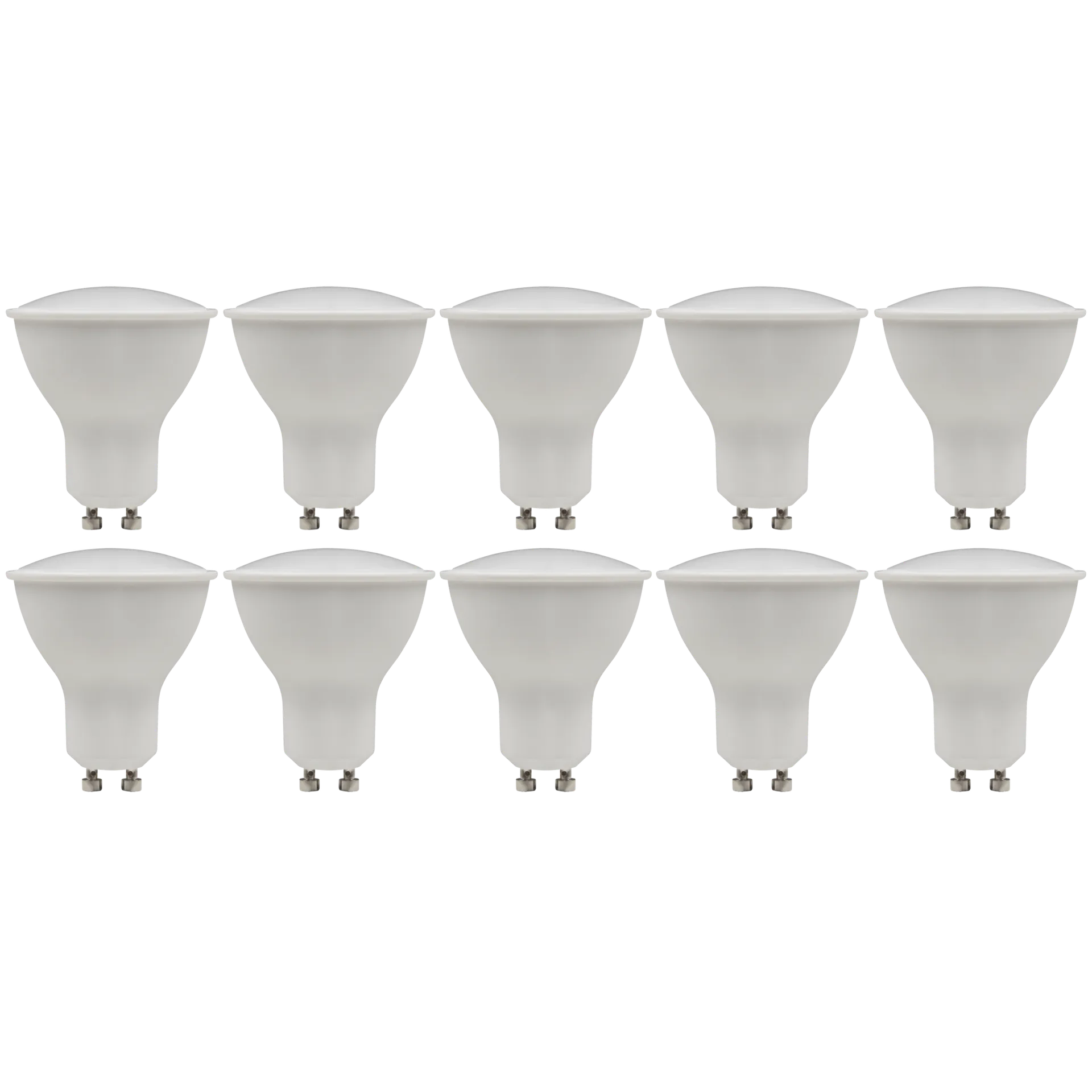 LED-Strahler McShine “PV-90“ GU10, 9W, 900lm, 120°, 3000K, warmweiß, 10er-Pack LED-Strahler McShine “PV-90“ GU10, 9W, 900lm, 120°, 3000K, warmweiß, 10er-Pack
