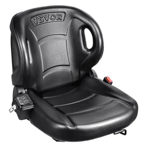 VEVOR Universal-Gabelstaplersitz, Traktorsitz mit verstellbarer Rückenlehne, Mikroschalter und Sicherheitsgurt, umlaufender Gabelstaplersitz für Traktor-Lader-Bagger VEVOR Universal-Gabelstaplersitz, Traktorsitz mit verstellbarer Rückenlehne, Mikroschalter und Sicherheitsgurt, umlaufender Gabelstaplersitz für Traktor-Lader-Bagger