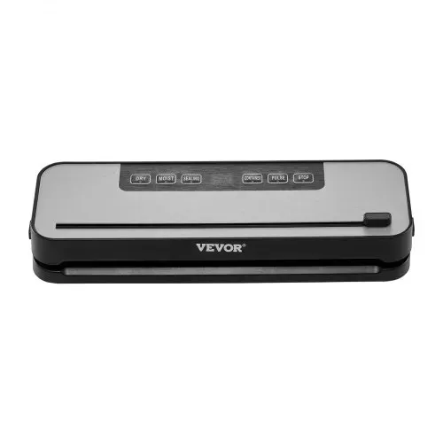 VEVOR Vakuumiergerät, 60 Kpa, 100 W, Vakuumierer, 5-in-1-Vakuumierer für Lebensmittel, Folienschweißgerät, automatisches Luftversiegelungssystem mit integriertem Schneider, 10 Vakuumbeutel – Bild 9