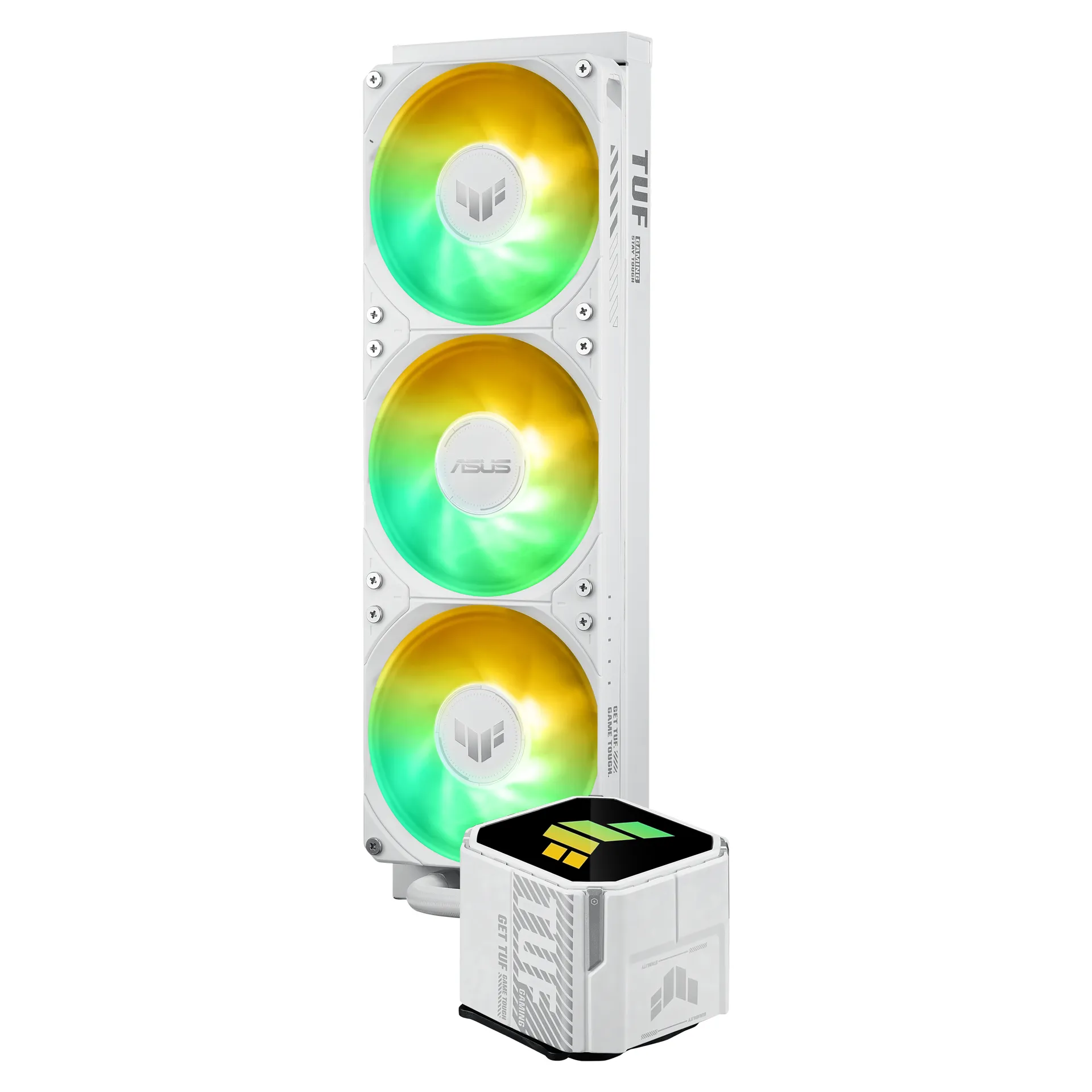 ASUS TUF Gaming LC III 360 ARGB White Edition Computergehäuse All-in-One-Flüssigkeitskühler 12 cm Weiß – Bild 6