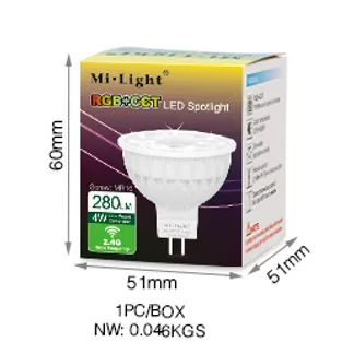 Synergy 21 LED Retrofit GX5,3 4W RGB-WW (RGB-CCT) Lampe mit Funk und WLAN *Milight/Miboxer* Synergy 21 LED Retrofit GX5,3 4W RGB-WW (RGB-CCT) Lampe mit Funk und WLAN *Milight/Miboxer*