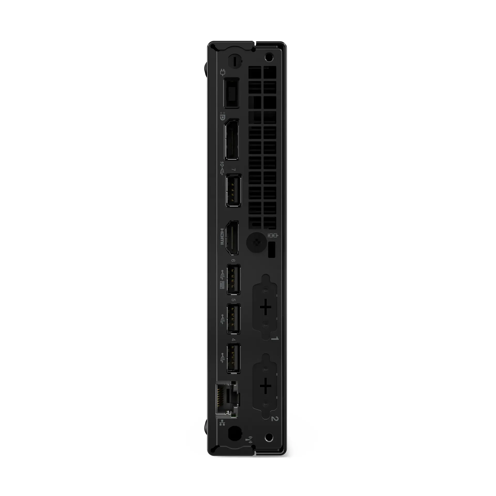 Lenovo ThinkCentre M75q Gen 5 AMD Ryzen™ 7 PRO 8700GE 16 GB DDR5-SDRAM 512 GB SSD Windows 11 Pro Mini PC Mini-PC Schwarz – Bild 2