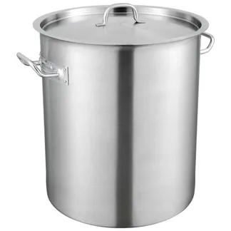 VEVOR Kochtopf 39,7 L Edelstahl, 350 x 410 mm Großvolumiger Suppentopf Komposit-Basis, als Spargeltopf Soßentopf Geeignet, Praktischer Küchentopf Große Zutaten, Induktionsherd Topf Induktionskochtopf VEVOR Kochtopf 39,7 L Edelstahl, 350 x 410 mm Großvolumiger Suppentopf Komposit-Basis, als Spargeltopf Soßentopf Geeignet, Praktischer Küchentopf Große Zutaten, Induktionsherd Topf Induktionskochtopf