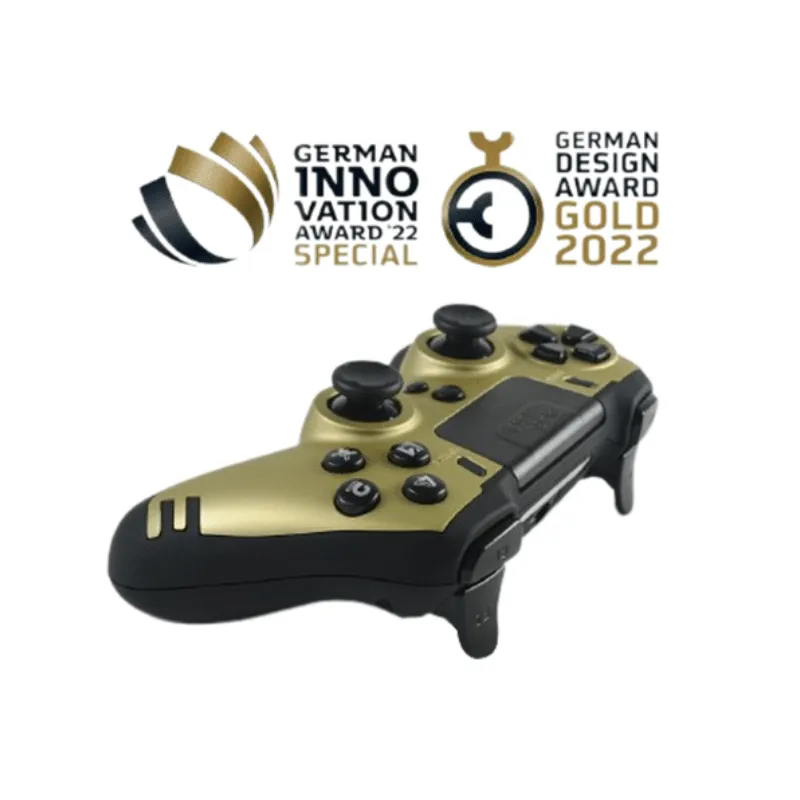 Lexip Metaltech Gold RF Gamepad Analog / Digital PC, PlayStation 4 – Bild 5