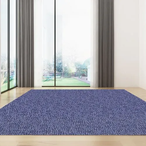 VEVOR 1,8 x 16 m Teppich Terrassen Teppiche Polyesterfaser und TPR Teppiche Rutschfest und Wasserdicht, für Terrassen, Decks, Eingangsbereiche, Wintergärten usw.(1,8 x 16 m Blau) – Bild 7