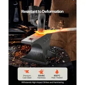 VEVOR Einzelhornamboss Amboss aus Gussstahl 25 kg runder Hornamboss mit hoher Härte & großer Arbeitsplatte & stabiler Basis, Metallbearbeitungswerkzeug zum Biegen Formen und Verdrehen von Metall VEVOR Einzelhornamboss Amboss aus Gussstahl 25 kg runder Hornamboss mit hoher Härte & großer Arbeitsplatte & stabiler Basis, Metallbearbeitungswerkzeug zum Biegen Formen und Verdrehen von Metall