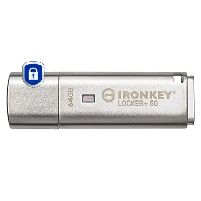 Kingston Technology IronKey 64GB IKLP50 AES USB, w/256bit Encryption Kingston Technology IronKey 64GB IKLP50 AES USB, w/256bit Encryption