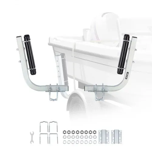 VEVOR Bootsanhängerführung 47 cm / 52 cm (Installationshöhe) mit Rollenführung, 0-8 cm Einstellbare Anhängerführung aus Verstärktem Hochbelastbarem Stahl, für Boote (V-Rumpf/Klein/Mittelgroß) VEVOR Bootsanhängerführung 47 cm / 52 cm (Installationshöhe) mit Rollenführung, 0-8 cm Einstellbare Anhängerführung aus Verstärktem Hochbelastbarem Stahl, für Boote (V-Rumpf/Klein/Mittelgroß)