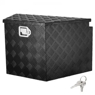 VEVOR Anhänger-Zungenbox Anhängerbox Werkzeugkasten 990 x 419 x 305 mm, Aluminiumlegierung Anhängerbox-Aufbewahrung mit Schloss & Schlüsseln, Anhänger-Zungen-Werkzeugkiste für Wohnmobil usw. VEVOR Anhänger-Zungenbox Anhängerbox Werkzeugkasten 990 x 419 x 305 mm, Aluminiumlegierung Anhängerbox-Aufbewahrung mit Schloss & Schlüsseln, Anhänger-Zungen-Werkzeugkiste für Wohnmobil usw.