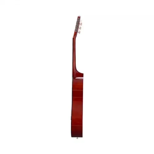 VEVOR Konzertgitarre, 960 mm, Holz-Klassikgitarren-Starter-Set für Anfänger, mit Nylonsaiten, Gigbag, Gurt, Stimmgerät, zusätzlicher Saite, Plektrum, Kapodaster, Linde, für Einsteiger, Sunburst – Bild 9