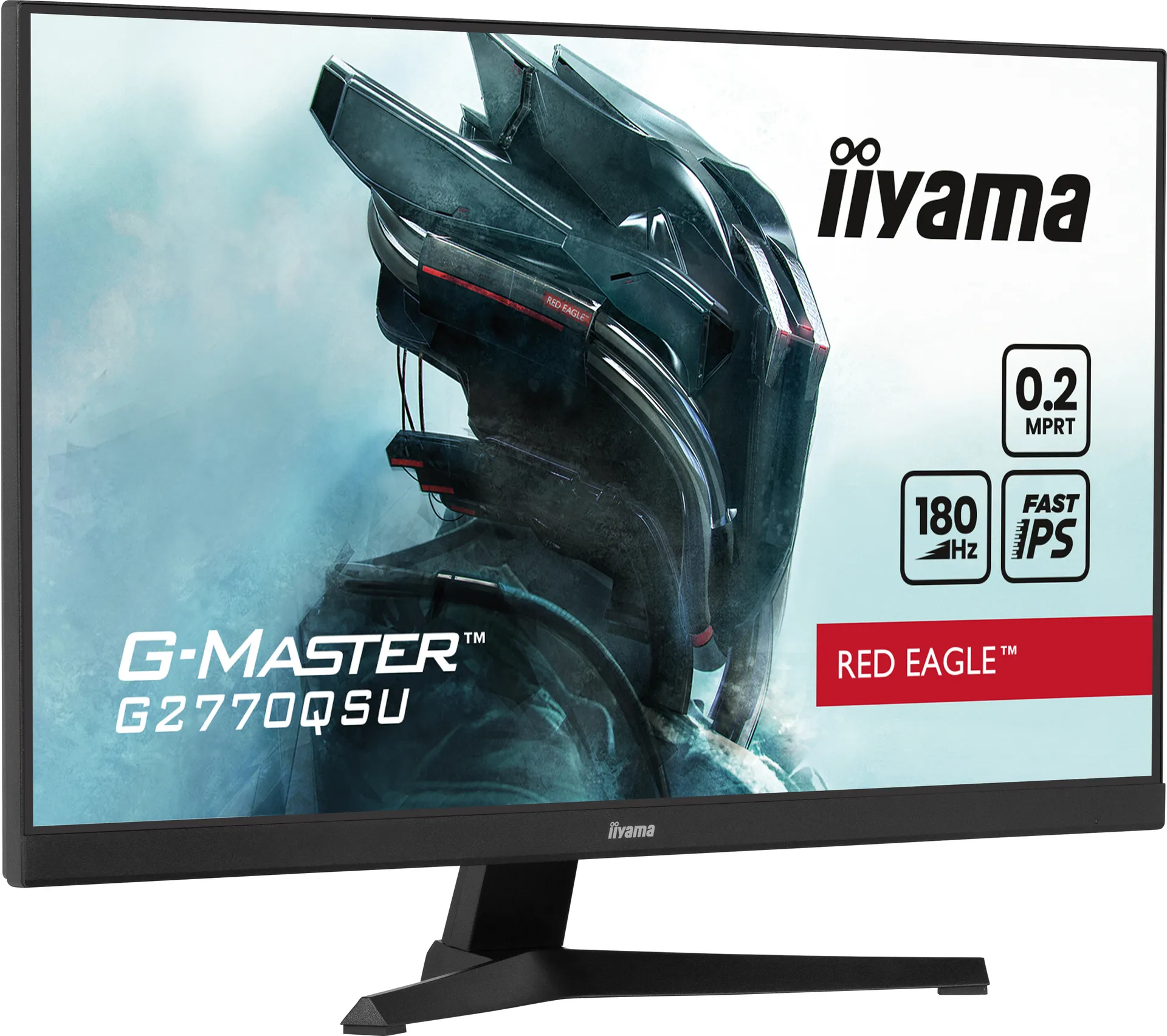 iiyama G-MASTER Erwecke dein volles Spielpotenzial mit dem Gaming-Monitor G2770QSU Red Eagle mit Fast IPS-Panel-Technologie – Bild 3