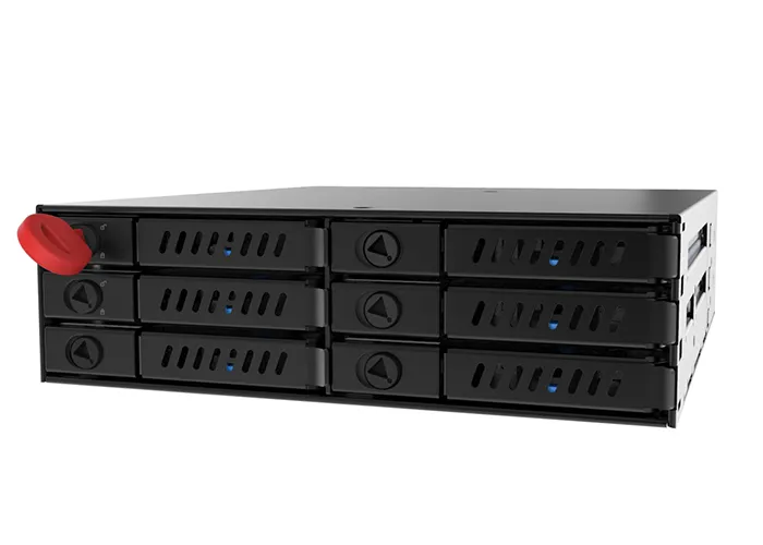 Chieftec CMR-625 Hard Drive Backplane Schwarz – Bild 2