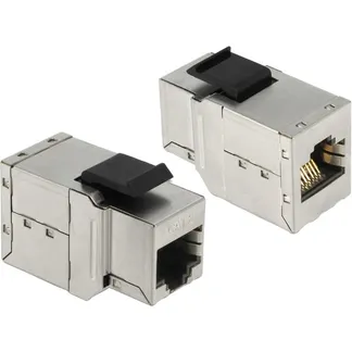 Keystone-Modul RJ45 Buchse > RJ45 Buchse Cat.6 Keystone-Modul RJ45 Buchse > RJ45 Buchse Cat.6