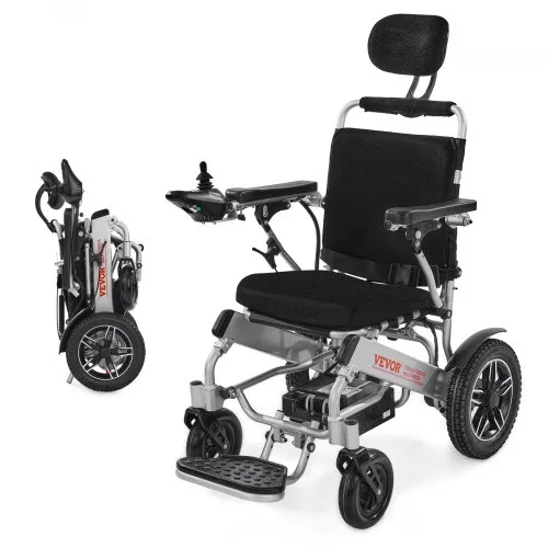 VEVOR Rollstuhl Elektrisch Faltbar, medizinischer Roller bis 136 kg, Elektrorollstuhl mit verstellbarer Rückenlehne, 21 km Reichweite, für Senioren und Behinderte, Leicht zu transportieren VEVOR Rollstuhl Elektrisch Faltbar, medizinischer Roller bis 136 kg, Elektrorollstuhl mit verstellbarer Rückenlehne, 21 km Reichweite, für Senioren und Behinderte, Leicht zu transportieren