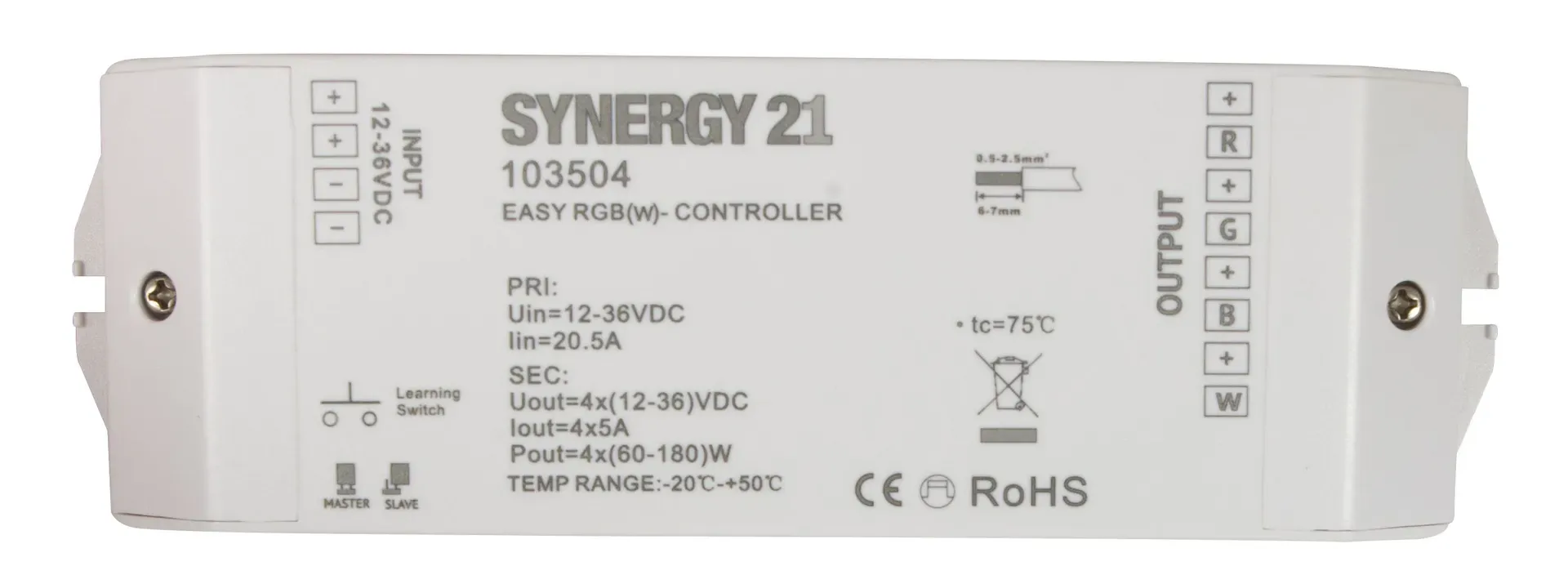 Synergy 21 LED Serie EOS 05 4-Kanal Controller + V2 Synergy 21 LED Serie EOS 05 4-Kanal Controller + V2