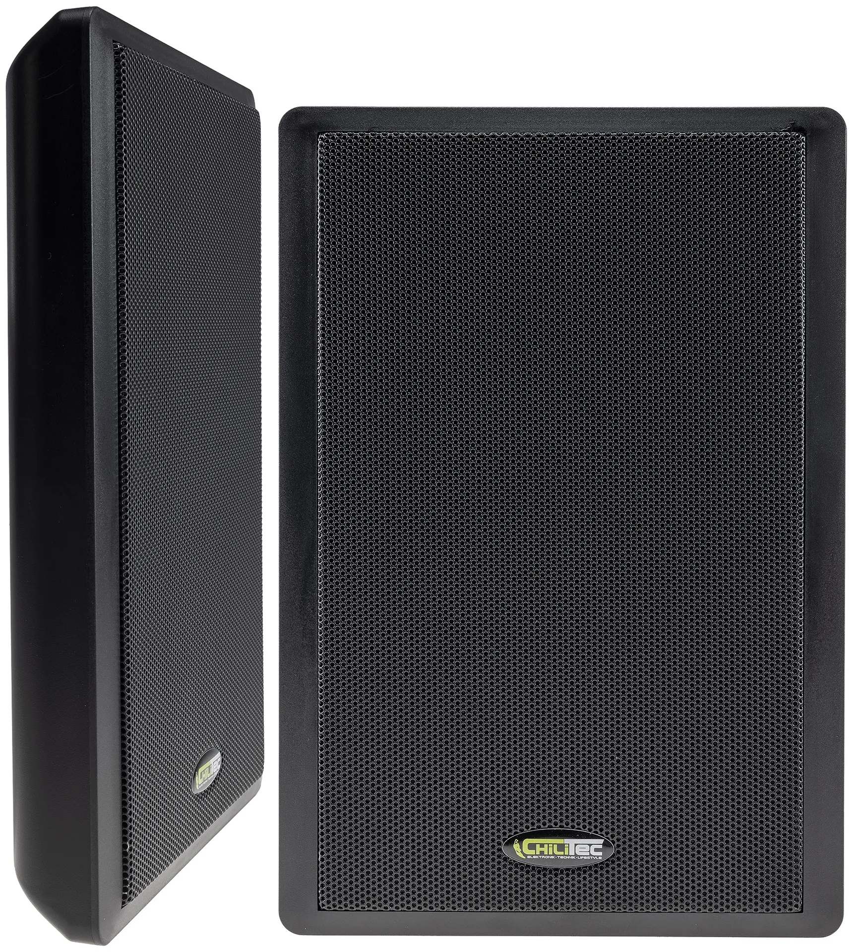 Flatpanel-Lautsprecher, 40W, schwarz Surround, 4 Ohm, 86dB, 2-Wege, Paar Flatpanel-Lautsprecher, 40W, schwarz Surround, 4 Ohm, 86dB, 2-Wege, Paar