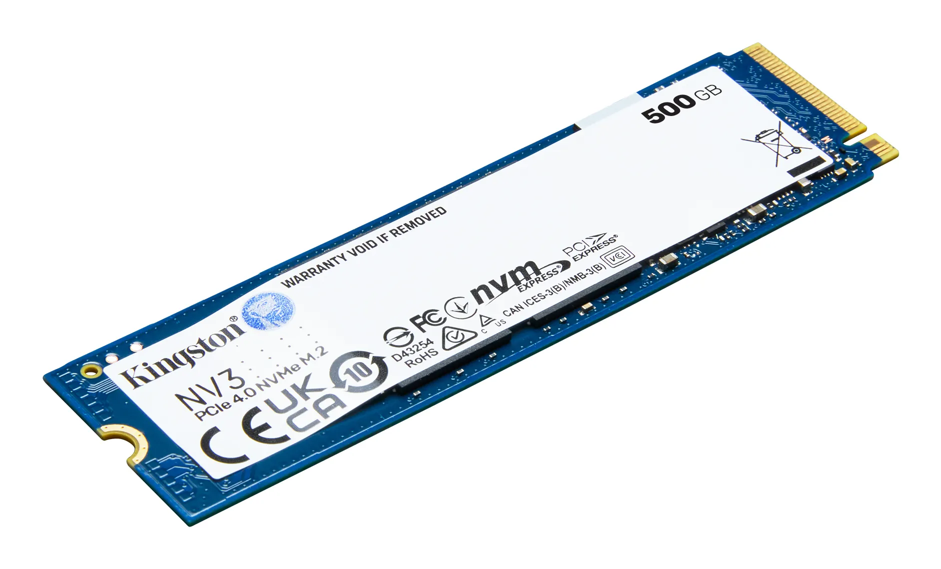 Kingston Technology 500G NV3 M.2 2280 NVMe SSD Kingston Technology 500G NV3 M.2 2280 NVMe SSD