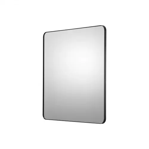 VEVOR Wandspiegel Schminkspiegel Badezimmerspiegel 915 x 915 x 25 mm schwarzer Rahmen aus Aluminiumlegierung Spiegel mit Z-förmiger Halterung für Badezimmer Schlafzimmer Wohnzimmer – Bild 8