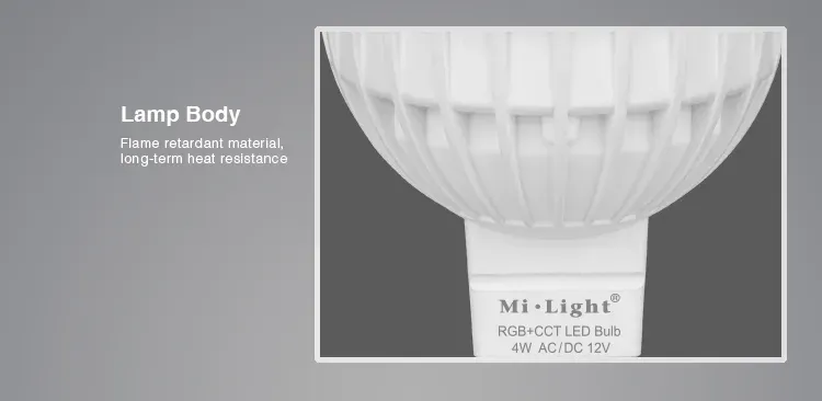 MiBoxer FUT104 LED Retrofit GX5,3 4W RGB-WW (RGB-CCT) Lampe mit Funk und WLAN – Bild 8