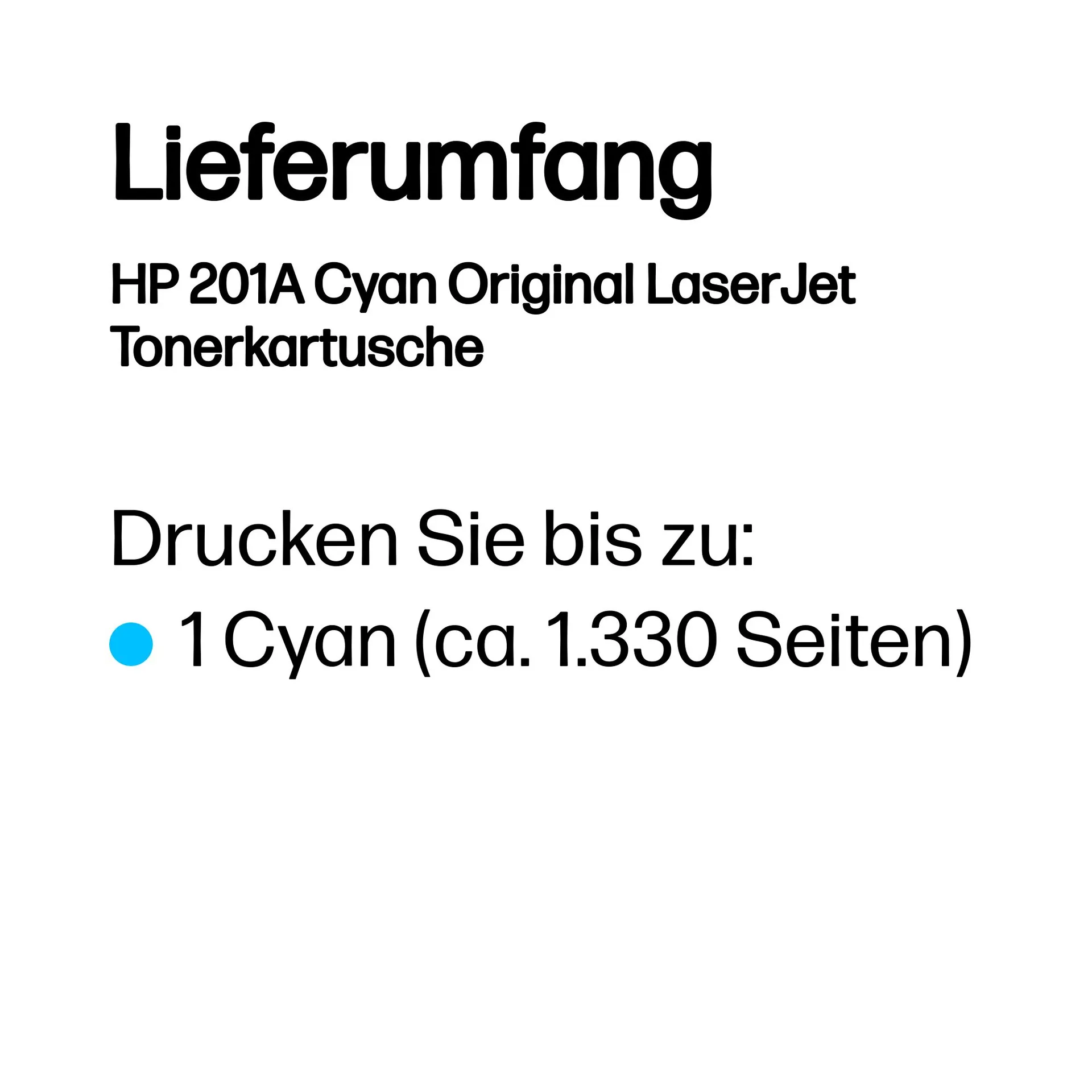 HP 201A Cyan Original LaserJet Tonerkartusche – Bild 3