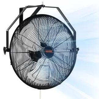VEVOR Wandventilator, 57 cm, wasserdichter oszillierender Wandventilator, 3 Geschwindigkeiten, 4150 CFM, gewerblicher Wohnventilator zur Kühlung von Lager, Gewächshaus, Werkstatt, Terrasse, Schwarz VEVOR Wandventilator, 57 cm, wasserdichter oszillierender Wandventilator, 3 Geschwindigkeiten, 4150 CFM, gewerblicher Wohnventilator zur Kühlung von Lager, Gewächshaus, Werkstatt, Terrasse, Schwarz