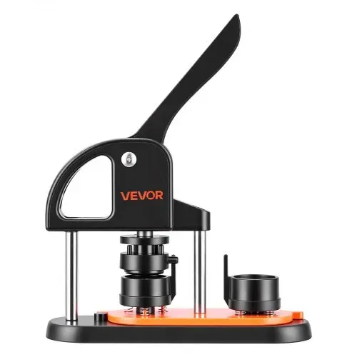 VEVOR Buttonmaschine Knopfmachermaschine 32mm 500 Stk. Badge Punch Press, Buttonpresse, DIY Badge Press Machine Button Badge Maker für Personalisiertes Abzeichen inkl. Zauberbuch und Kreisschneider – Bild 9