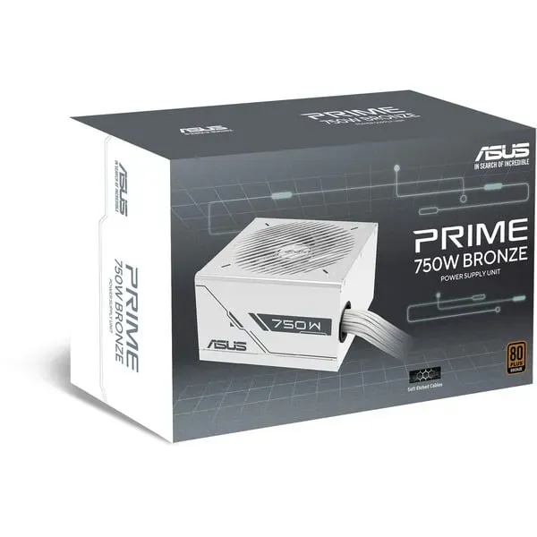 ASUS Prime 750W Bronze White Edition Netzteil 20+4 pin ATX ATX Weiß – Bild 14