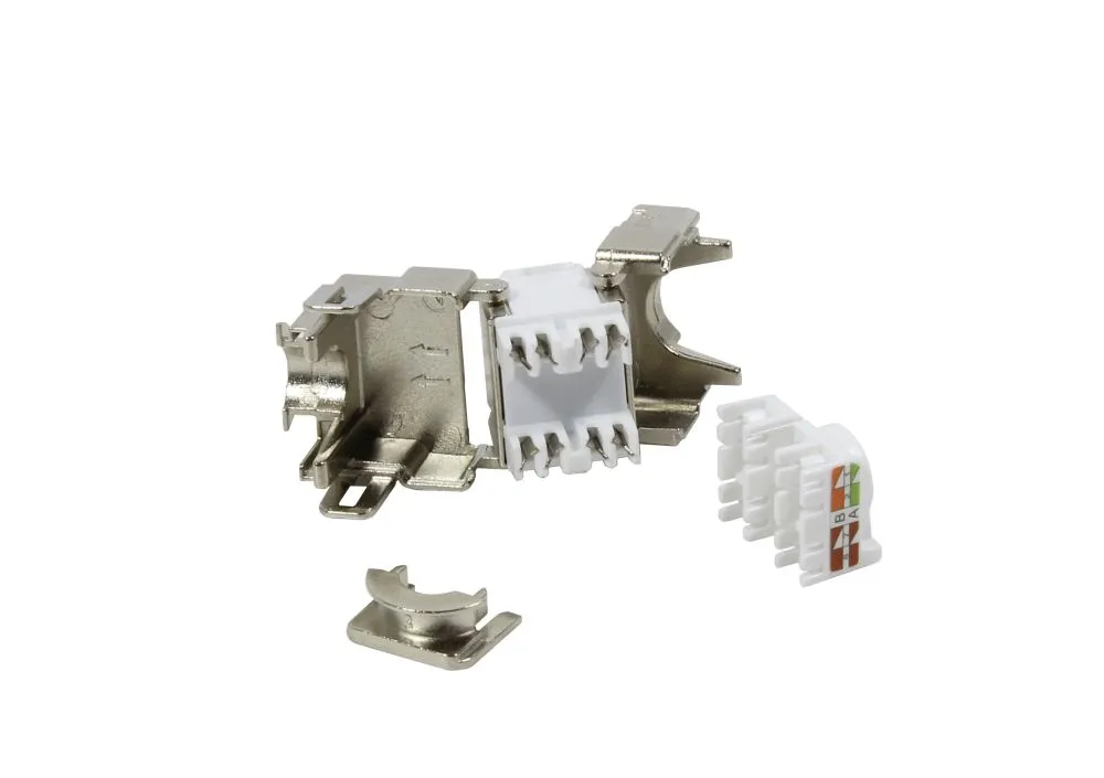 Keystone, Modul, TP-Buchse(RJ45), CAT6A, 500MHz, groß, Synergy 21, – Bild 2