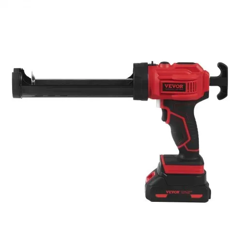 VEVOR Akku-Kartuschenpistole Kartuschenpresse Silikonpistole (20 V, für 300 ml-Kartuschen, bis zu 270 kg, 4-Gang einstellbare Drehzahl, Inkl. Akku und Ladegerät) Kompatibel mit Acrylsäure, Klebstoffe – Bild 10