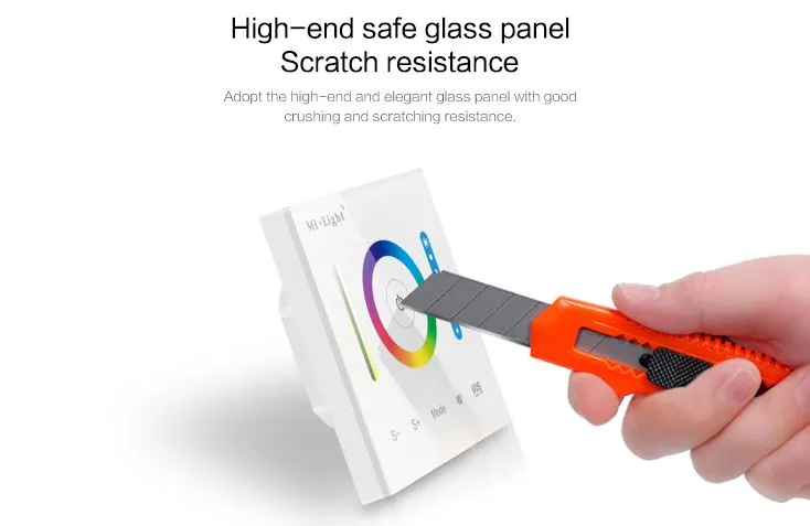 MiBoxer P3 LED Fernbedienung Smart Panel Controller(RGB/RGB-W/RGB+CCT) – Bild 7