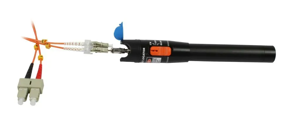 LWL Fiber Checker/Prüfer, Laserlicht, VFL für SM/MM für 1,25/2,5mm Ferrulen, bis ca. 10km, Tester, Synergy 21, – Bild 4