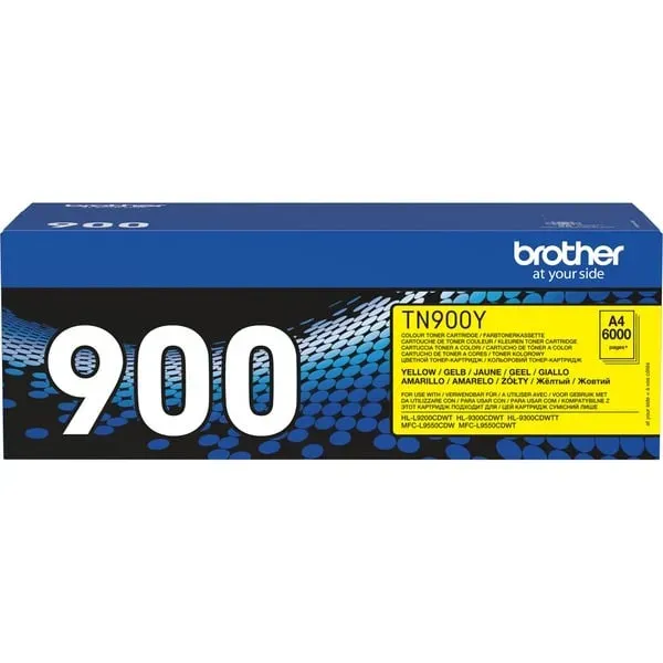 Brother TN-900Y Tonerkartusche 1 Stück(e) Original Gelb Brother TN-900Y Tonerkartusche 1 Stück(e) Original Gelb