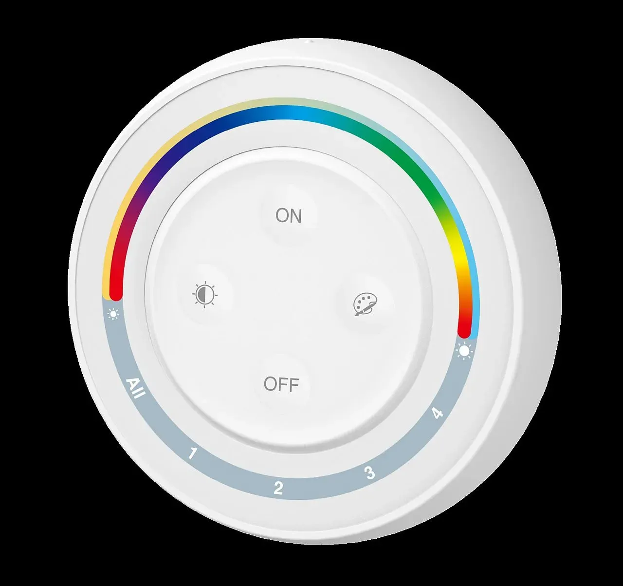 MiBoxer S2W+ LED Fernbedienung Rainbow remote (w) RGB-WW (RGB-CCT) 4Zonen – Bild 2