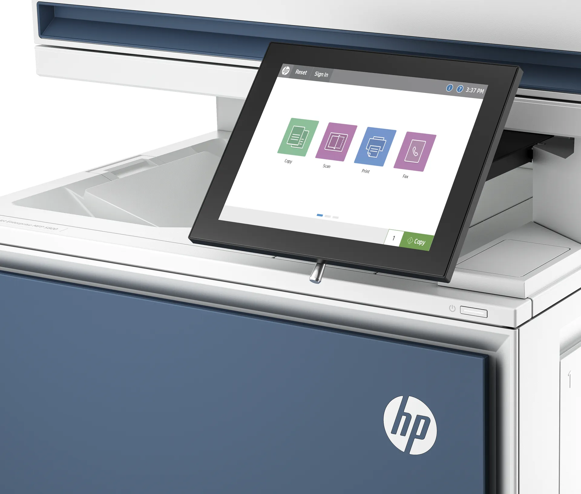 HP LaserJet Color Enterprise MFP 5800dn Drucker – Bild 7