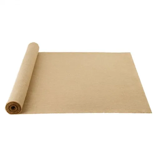 VEVOR Jute Stoff, Sackleinen-Stoffrolle, 50×50 hochdichte breite natürliche Sackleinen-Stoffrollen, 1016mmx9,1m, für Dekoration, Handwerk, Hochzeit, Gartenarbeit, Pflanzen- & Baumwinterabdeckung VEVOR Jute Stoff, Sackleinen-Stoffrolle, 50×50 hochdichte breite natürliche Sackleinen-Stoffrollen, 1016mmx9,1m, für Dekoration, Handwerk, Hochzeit, Gartenarbeit, Pflanzen- & Baumwinterabdeckung