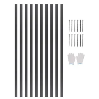 VEVOR Beeteinfassung, 10er-Pack, 1524x43x1,6 mm, Rasenkante aus Aluminiumlegierung, Mähkante, biegbare Beetumrandung, Garteneinfassung, robuste Rasenbegrenzung für Blumenbeete, Hofwege VEVOR Beeteinfassung, 10er-Pack, 1524x43x1,6 mm, Rasenkante aus Aluminiumlegierung, Mähkante, biegbare Beetumrandung, Garteneinfassung, robuste Rasenbegrenzung für Blumenbeete, Hofwege