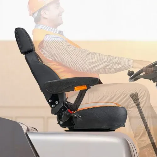 VEVOR Universal Gabelstaplersitz 520x590x820 mm, Traktorsitz, Schleppersitz, Treckersitz, Staplersitz, sicherer Traktorsitz mit Mikroschalter, ergonomischer Rasenmähersitz für Kompaktlader, Bulldozer – Bild 7