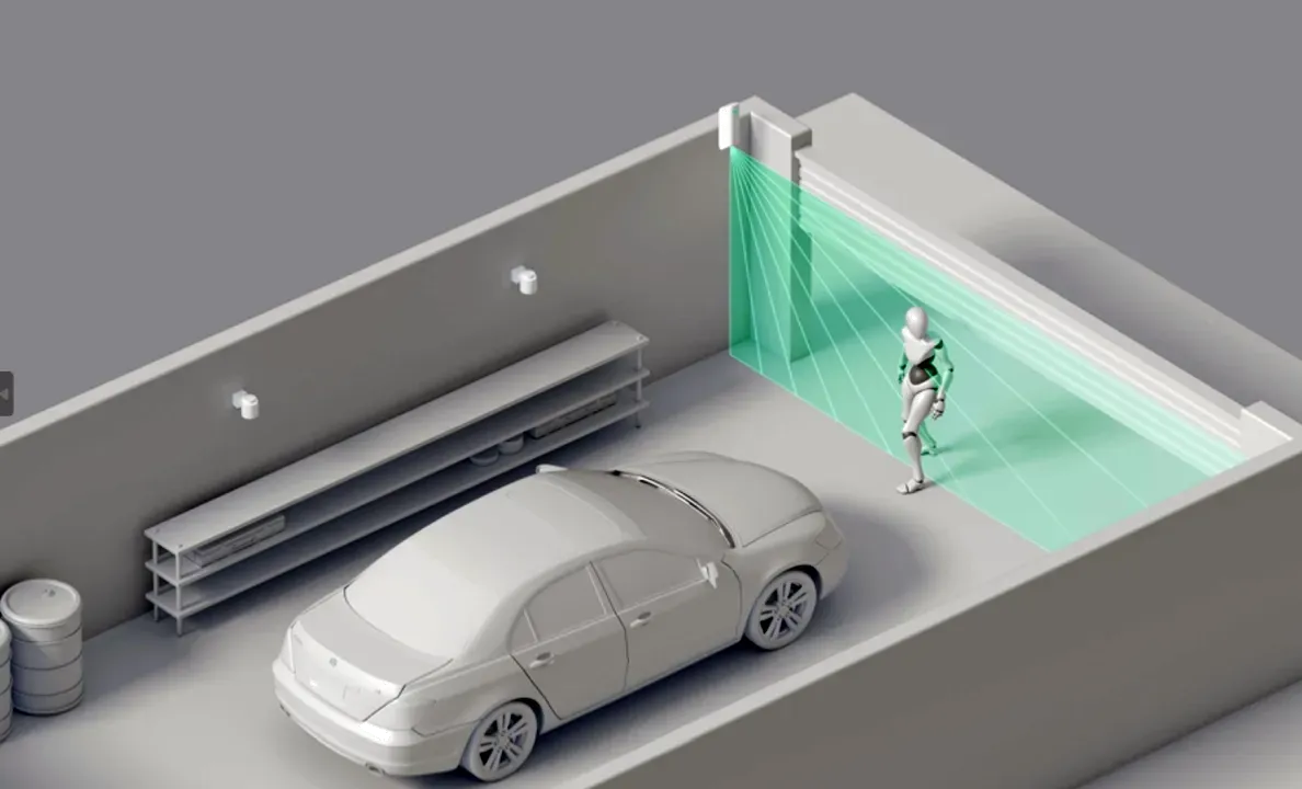 AJAX Baseline Intrusion Protection • MotionProtect Curtain • White – Bild 2