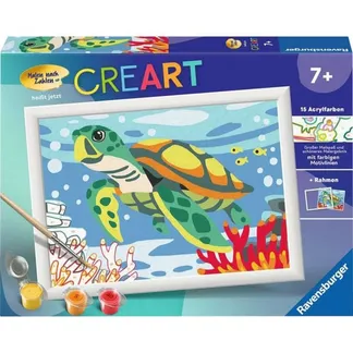 CreArt – Meeresschildkröte, Malen CreArt – Meeresschildkröte, Malen