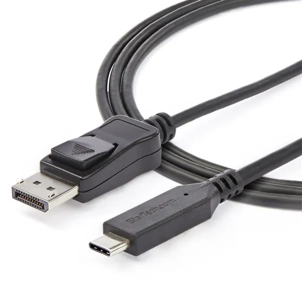StarTech.com 1,8m USB-C auf DisplayPort 1.4 Kabel - 4K/5K/8K USB Typ C zu DP 1.4 Alt Mode Video Adapter Konverter - HBR3/HDR/DSC - 8K 60Hz DP Monitor Kabel für USB-C/Thunderbolt 3 – Bild 4
